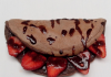 Crepes de chocolate y fresas