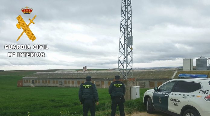 La Guardia Civil detiene a un hombre por tres robos en explotaciones ganaderas de la provincia de Toledo